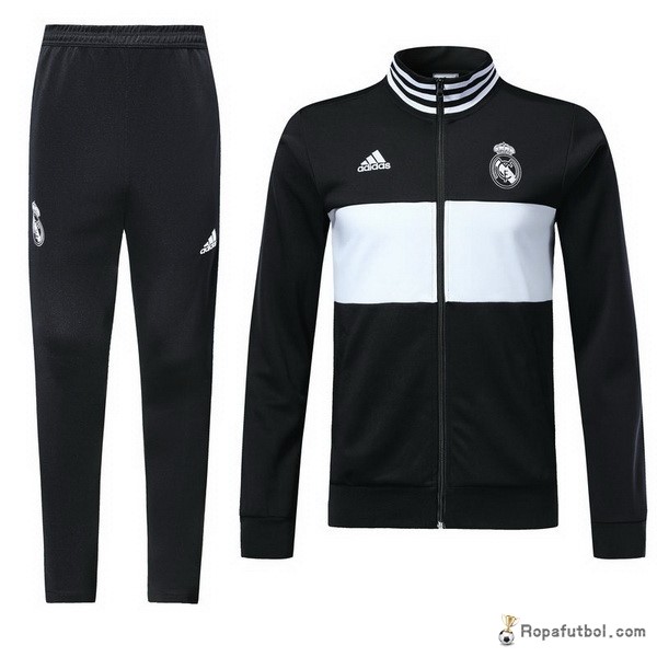 Chandal Real Madrid 2018/19 Negro Blanco